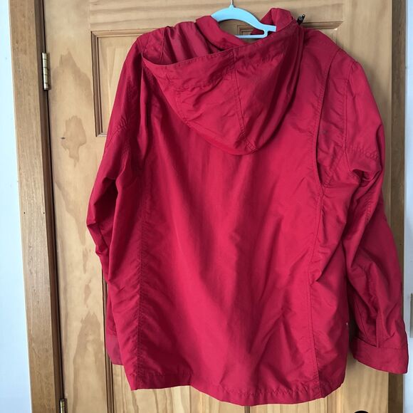 Land's End Red Men’s Large (42-44) Nylon Windbreaker. - Picture 7 of 8